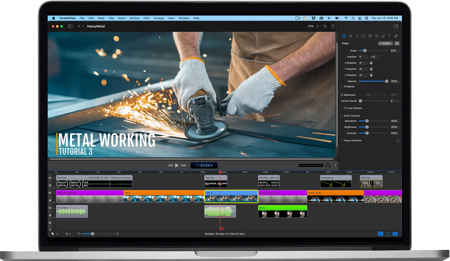 ScreenFlow: Screen recorder and video editor for tutorials, demos and courses, built only for Mac (4 of 4)