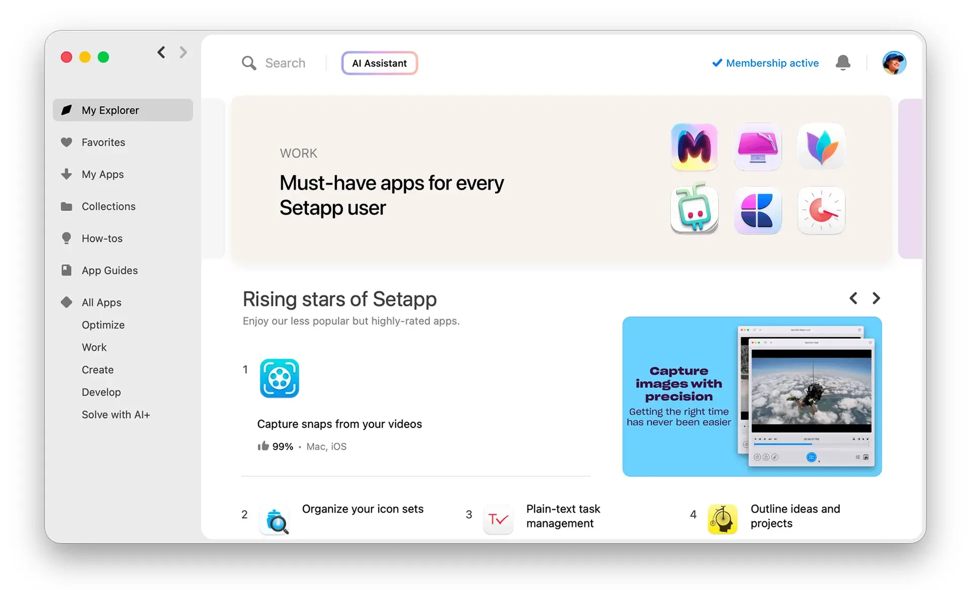 Setapp: Subscription to hundreds of curated Mac and iPhone apps, or to single apps, from one catalog (3 of 7)