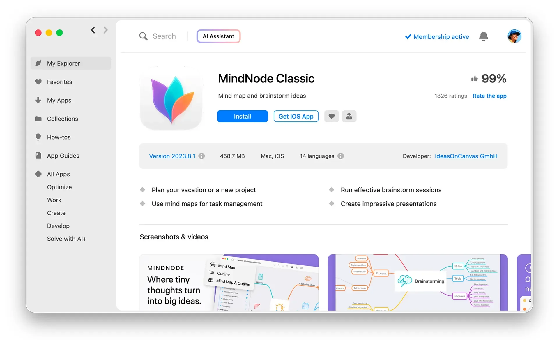 Setapp: Subscription to hundreds of curated Mac and iPhone apps, or to single apps, from one catalog (4 of 7)