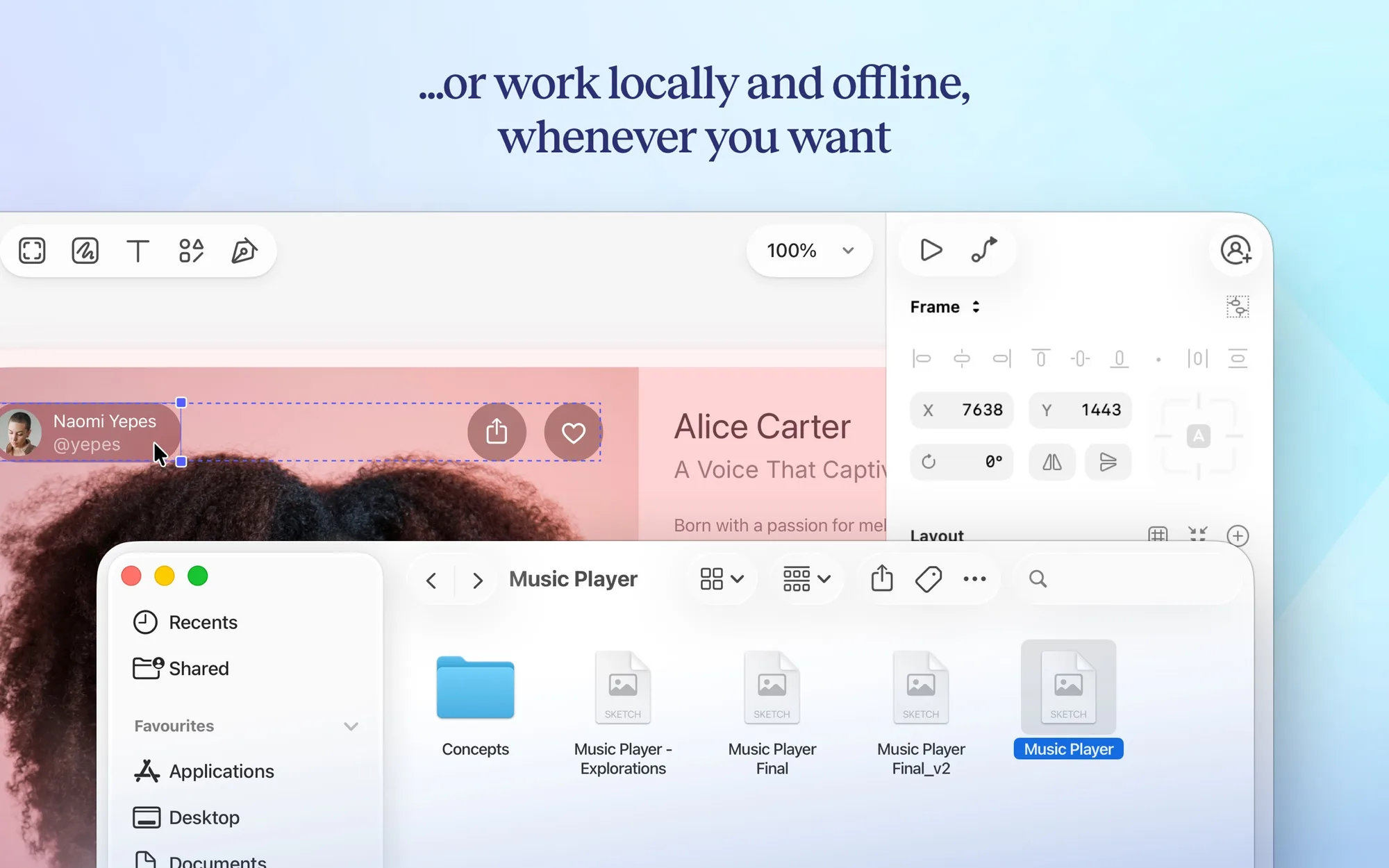 Sketch: Native Mac design and prototyping app with real-time collaboration and free developer handoff (5 of 8)