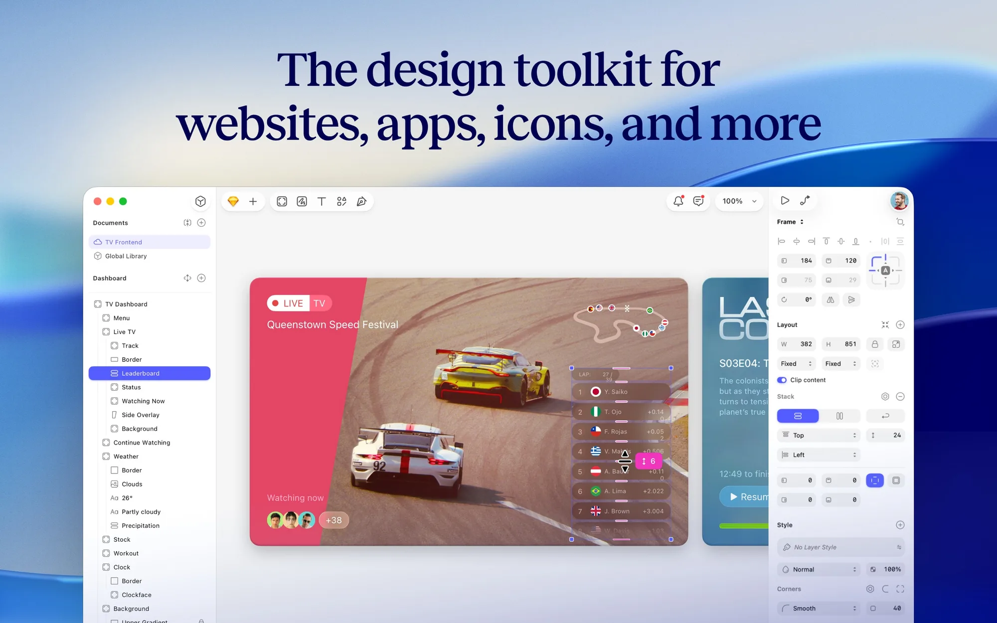Sketch: Native Mac design and prototyping app with real-time collaboration and free developer handoff