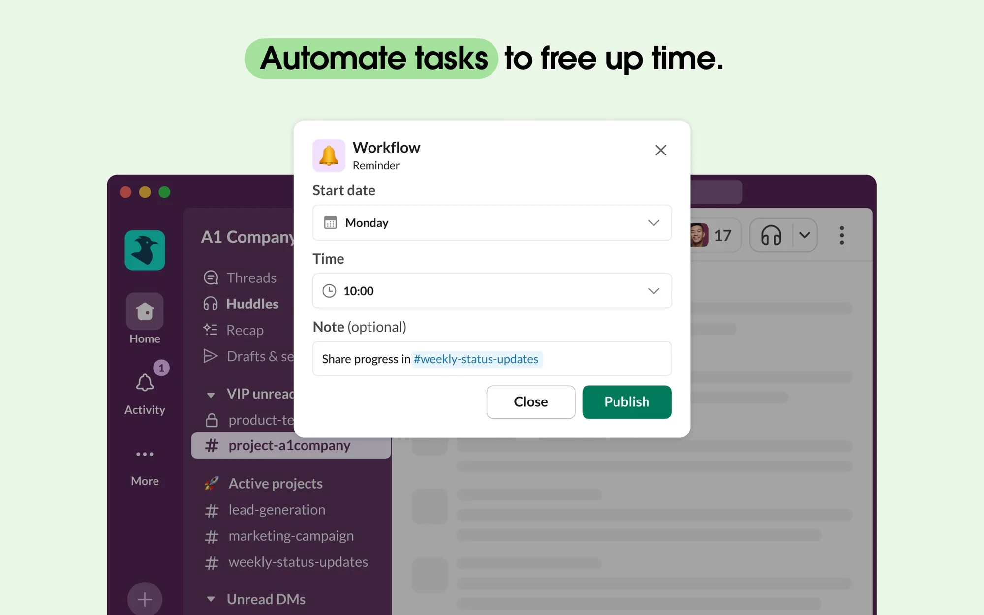 Slack: Team chat with channels, huddles, app integrations and AI summaries for work (8 of 8)