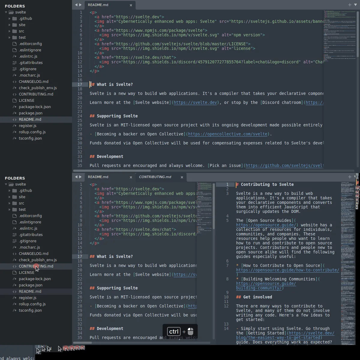 Sublime Text: Text editor for code and prose with Goto Anything, multiple selections and GPU rendering (2 of 2)