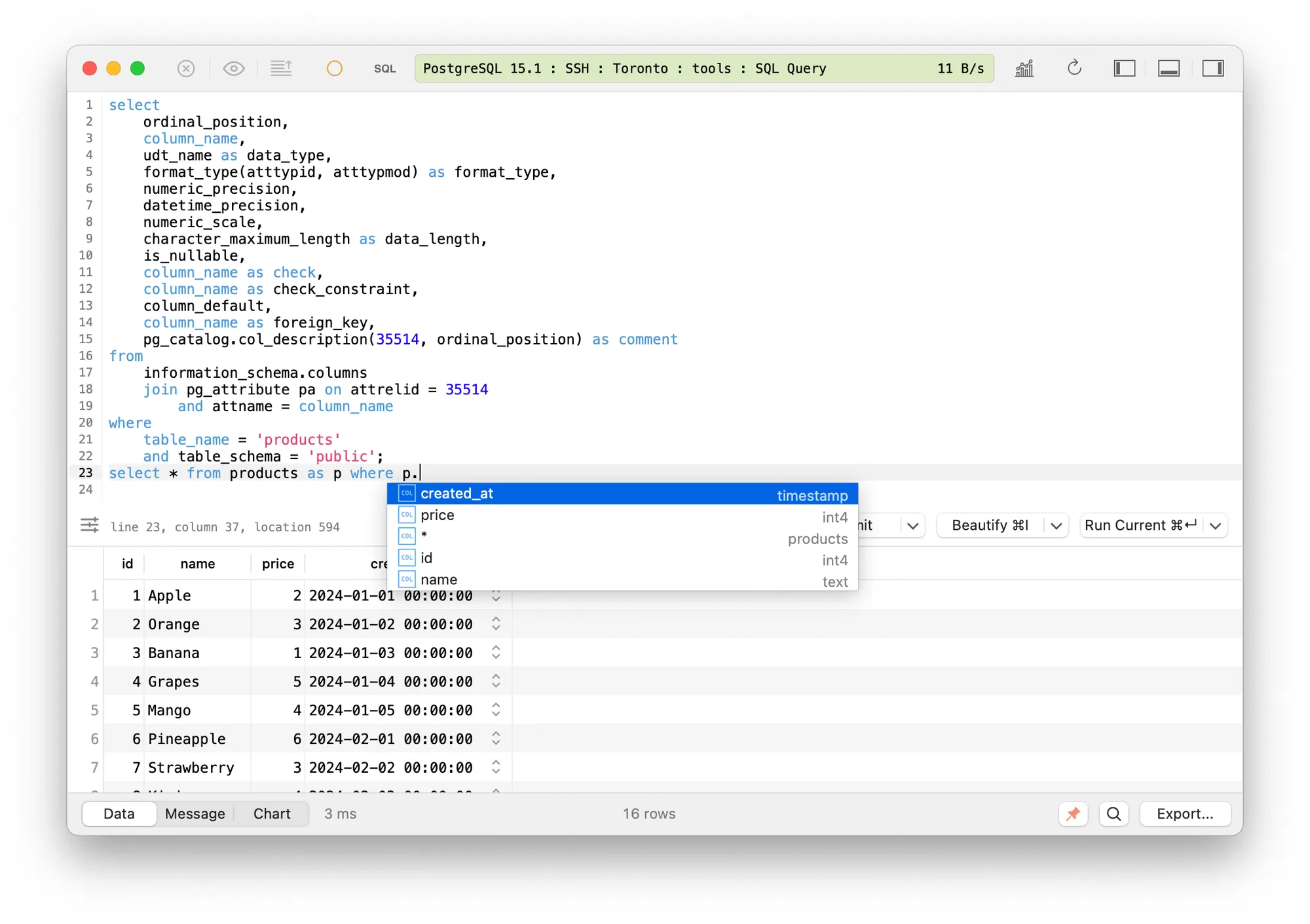TablePlus: Native GUI for PostgreSQL, MySQL, SQLite, Redis and other databases, with inline editing (2 of 7)