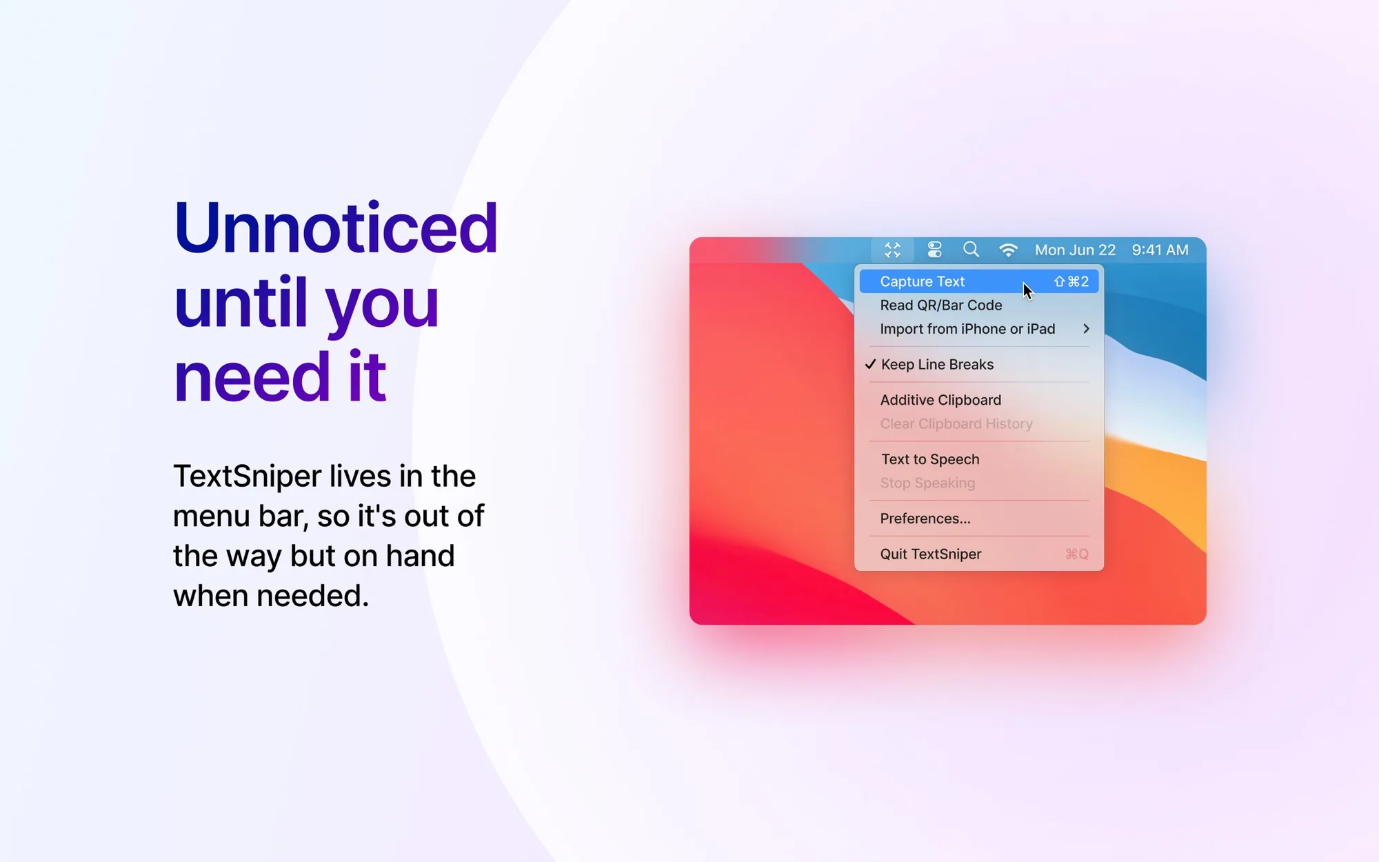 TextSniper: Grab text from anything on screen, like videos, PDFs and images, and copy it to your clipboard (6 of 7)