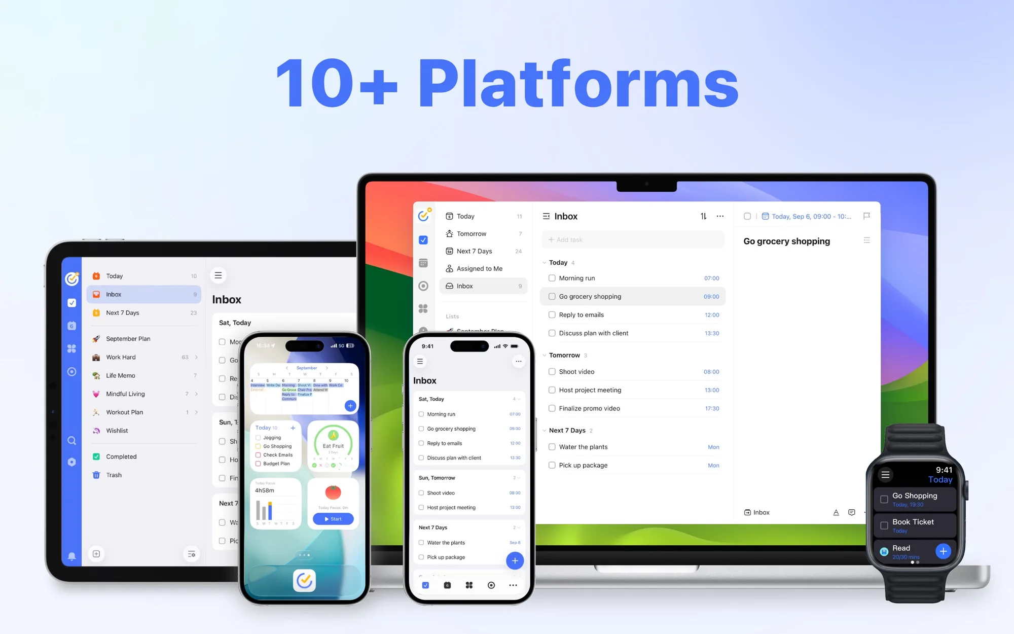 TickTick: To-do list and calendar app with reminders, recurring tasks, habits and cross-device sync (8 of 8)