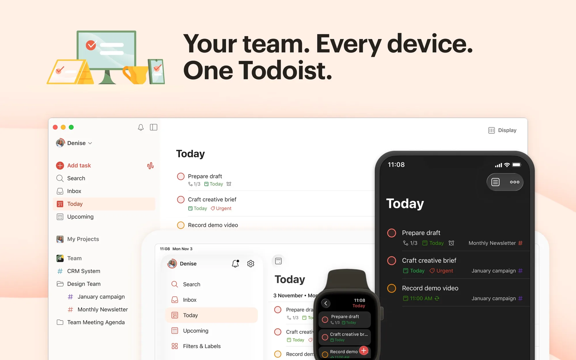 Todoist: Cross-platform task manager with natural-language Quick Add, projects and sharing (7 of 8)