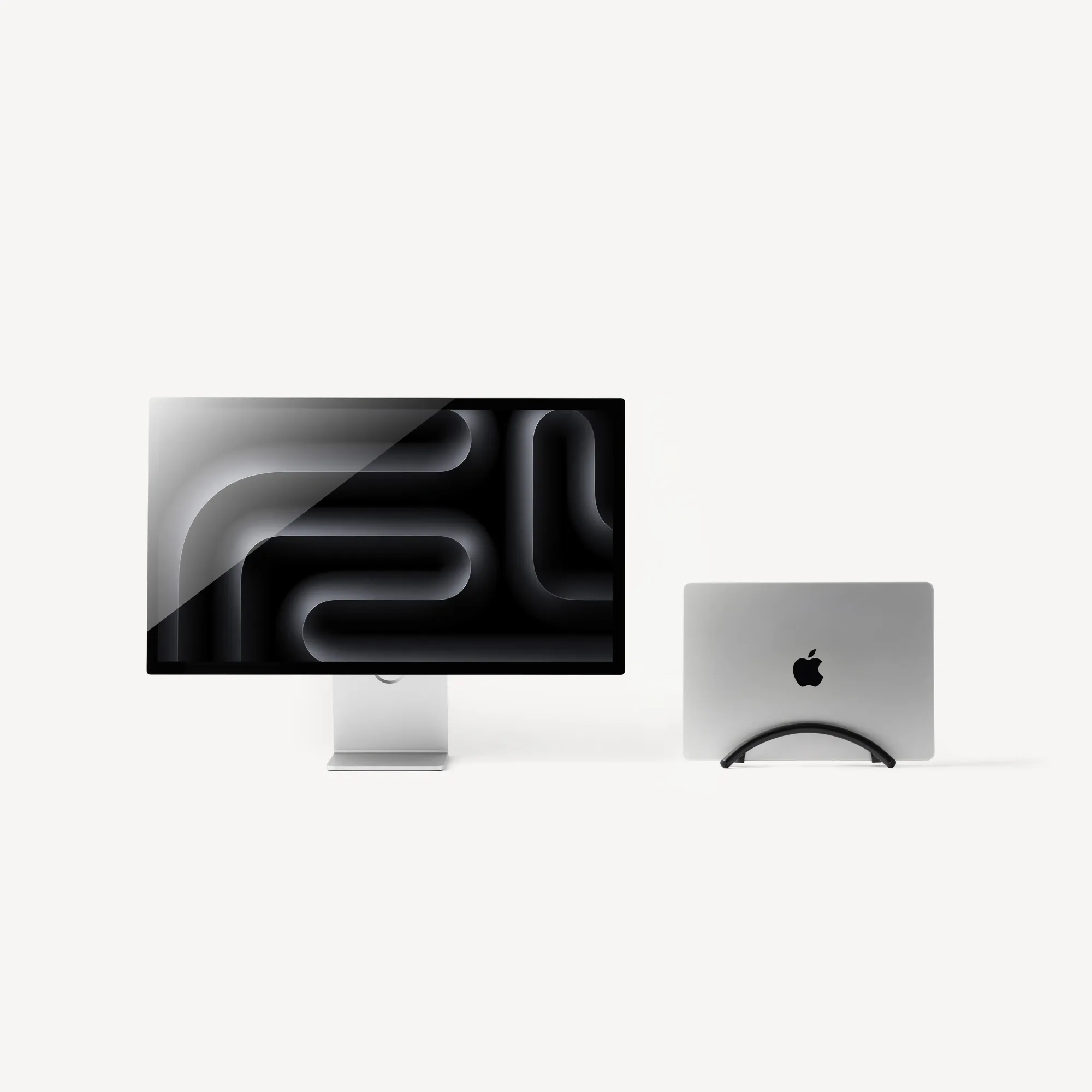 Twelve South BookArc Flex: Aluminum vertical stand that holds a closed MacBook upright when you work from an external monitor (5 of 6)