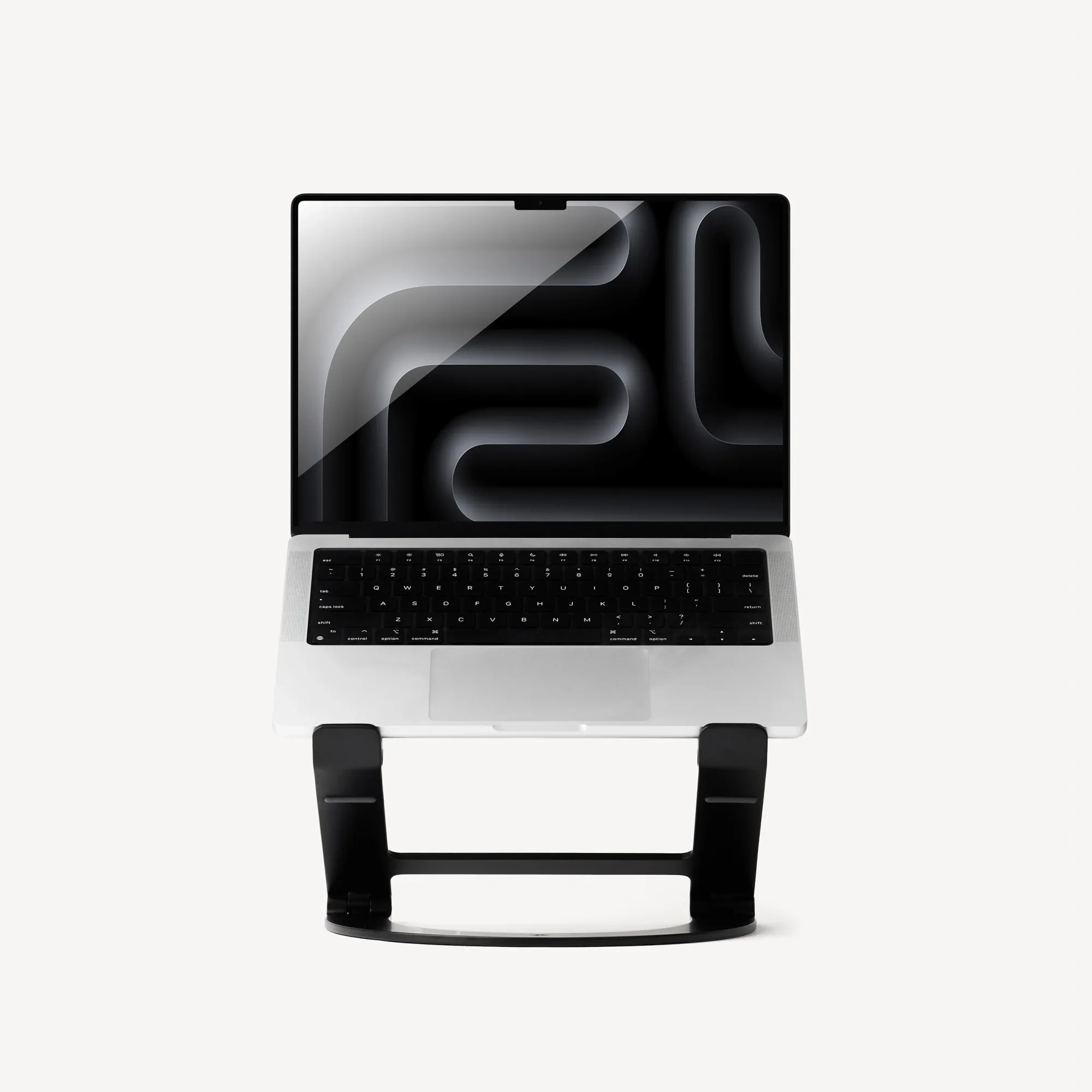 Twelve South Curve Flex: Foldable aluminum MacBook stand that raises your screen to eye level and folds flat for travel (7 of 7)