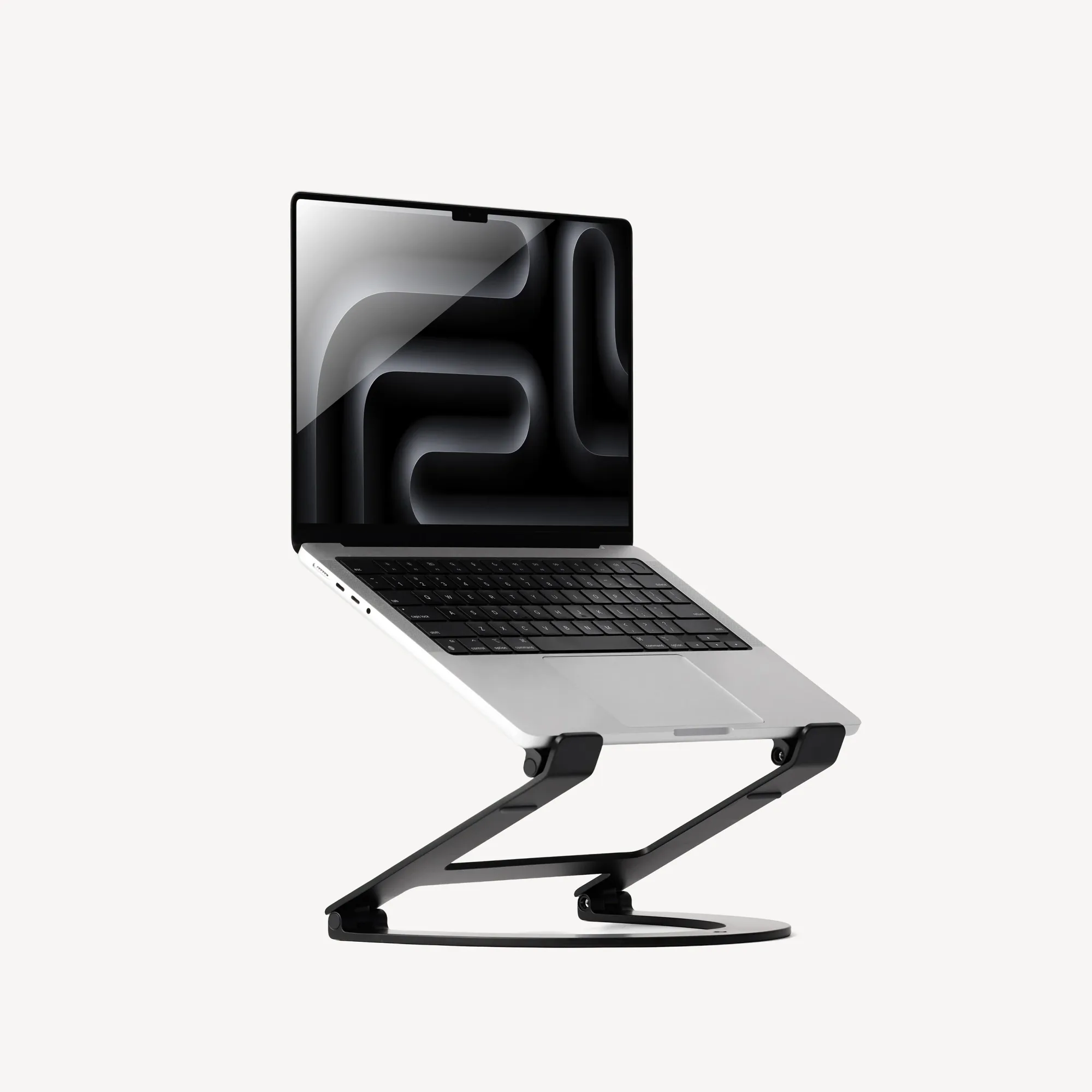 Twelve South Curve Flex: Foldable aluminum MacBook stand that raises your screen to eye level and folds flat for travel (6 of 7)