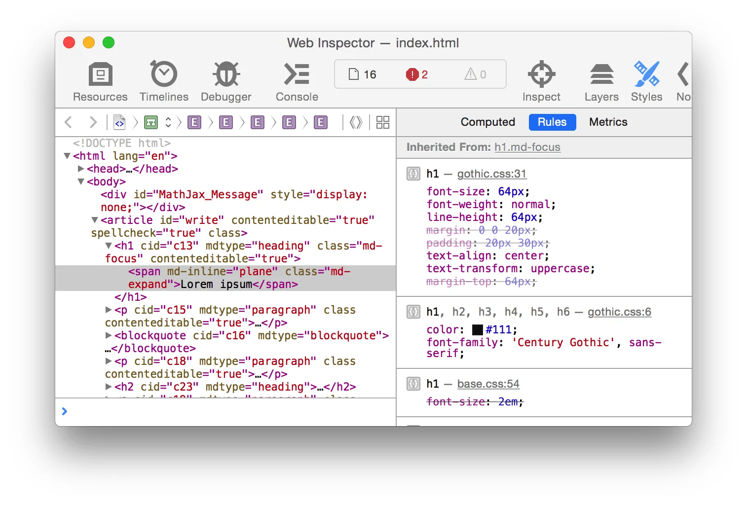 Typora: Markdown editor with seamless live preview, so you write and read in the same view (4 of 7)