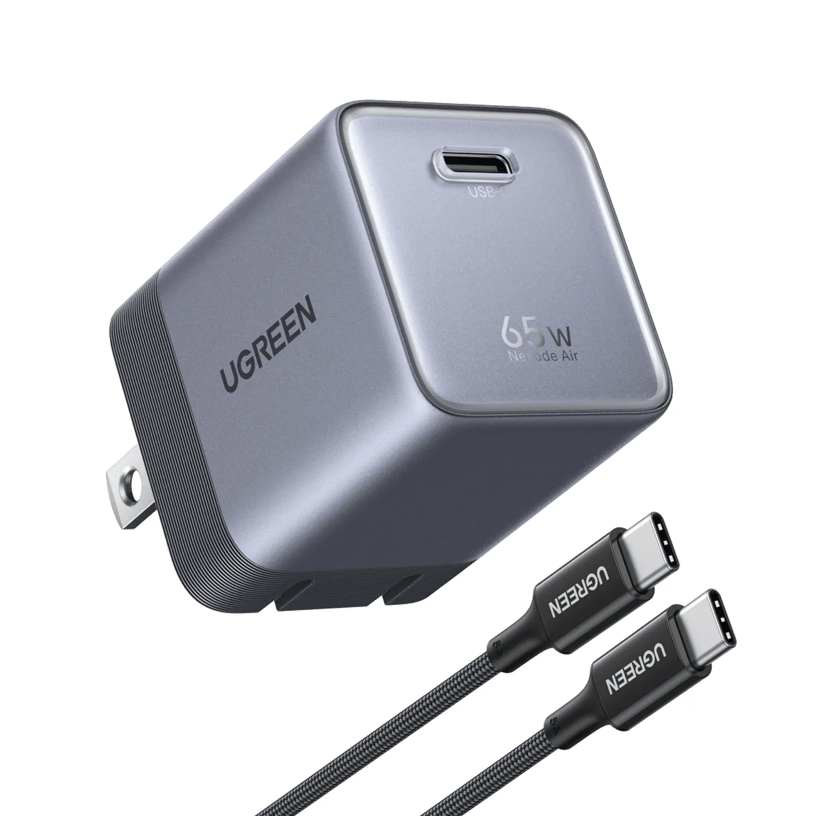 UGREEN Nexode 100W 4-Port Charger: Compact 100W GaN wall charger with three USB-C ports and one USB-A port (2 of 2)