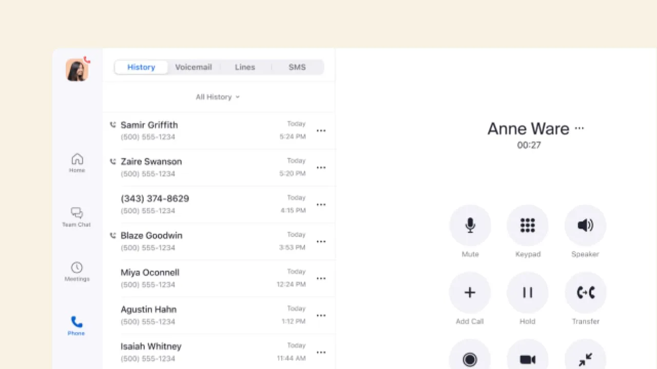 Zoom Workplace: Video meetings, team chat, whiteboards and phone in one app, with an AI Companion for summaries (4 of 8)