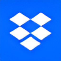 Logo of Dropbox: Cloud storage desktop app that syncs your Dropbox folder and shares files from Finder