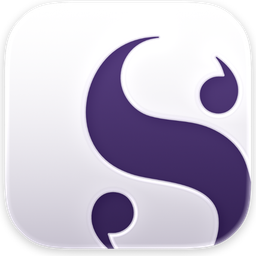 Logo of Scrivener: Writing app for novels, scripts and theses that splits long manuscripts into manageable sections