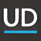 Logo of UPLIFT V3 Standing Desk: Electric standing desk with a 22.6 to 48.7 inch height range, many desktop options and cable management